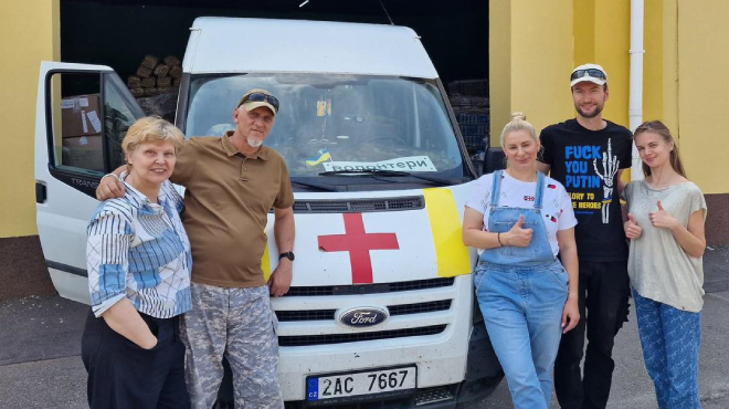 Poskytněte pomoc zdravotníkům na Ukrajině Poskytněte pomoc zdravotníkům na Ukrajině