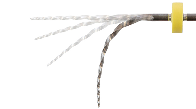 ZenFlex™ NiTi rotační tvarovací kořenový nástroj s vysokou řeznou účinností a minimálně invazivním designem