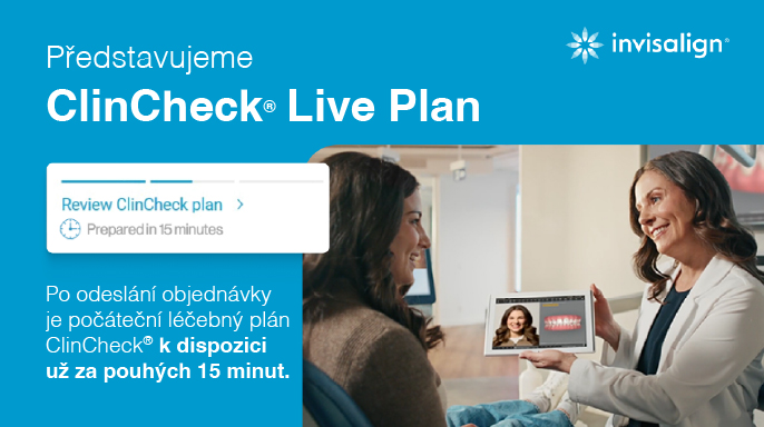 Align Technology představuje ClinCheck® Live Plan – připraví počáteční léčebný plán Invisalign® během několika minut