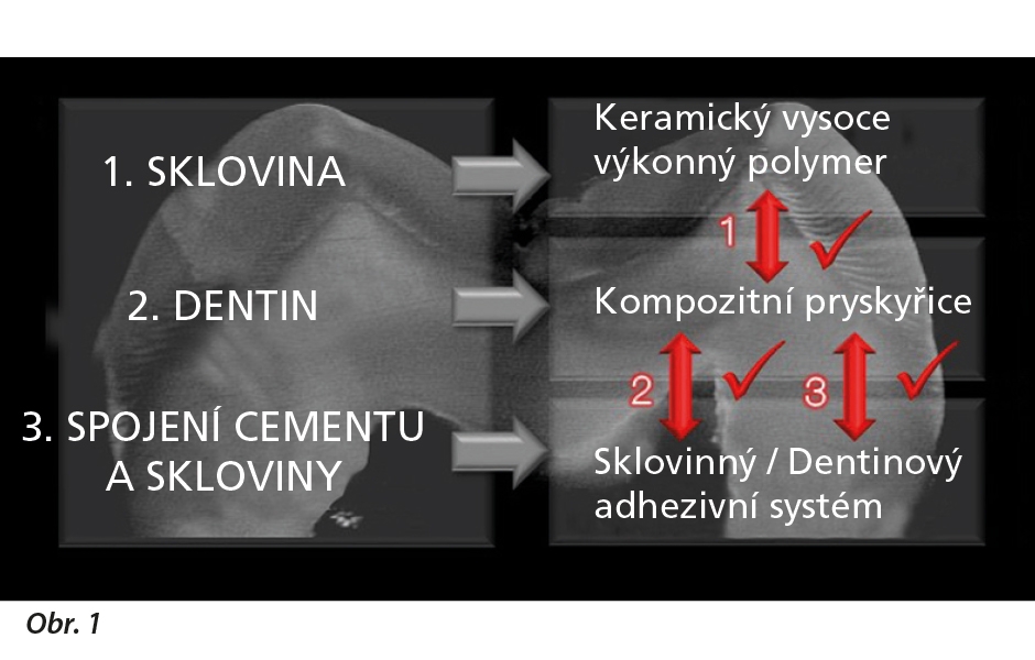 Pro použití biomimetického principu jsou nutné tři úrovně adheze