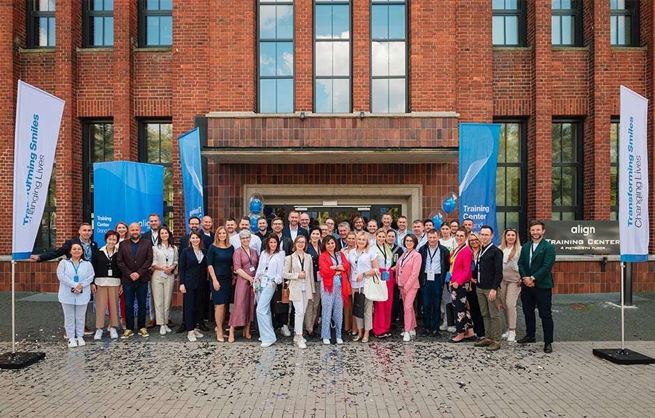 Společnost Align Technology otevřela ve Wroclawi nové školicí centrum pro lékaře vyškolené v systému Invisalign®