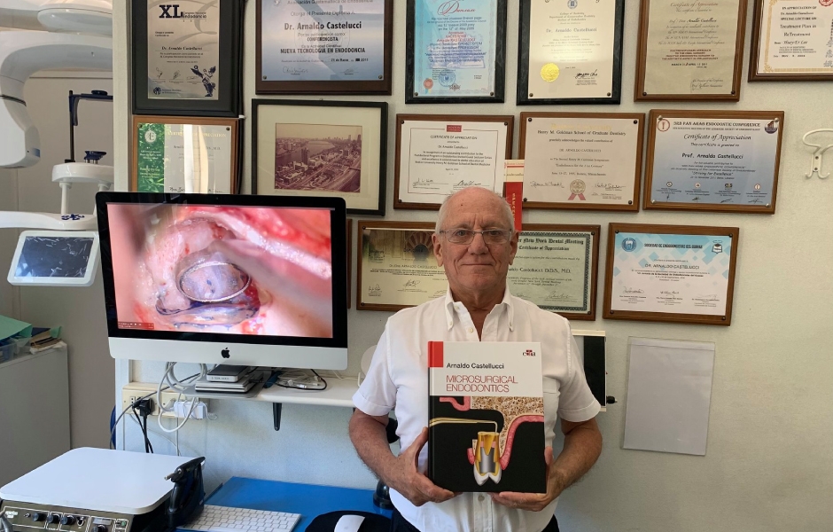 Dr. Castellucci je autorem řady knih, včetně bible endodontické mikrochirurgie 