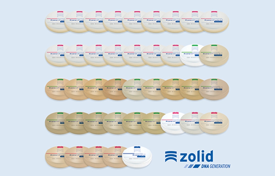 Zolid DNA Generace: Amann Girrbach uvádí na trh novou generaci zirkonových bloků