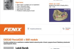 EXOCAD implantologické školení