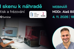 Od skenu k náhradě: 3D tisk a frézování s iTero Design Suite