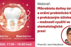 Mikrobiota dutiny ústní a orální probiotické kmeny s prokázaným účinkem – možnosti využití ve stomatologické praxi