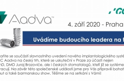 Pozvánka na slavnostní zahájení prodeje implantačního systému GC Aadva Pozvánka na slavnostní zahájení prodeje implantačního systému GC Aadva