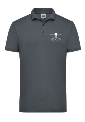 Pánské pracovní tričko Polo "Roots line" carbon