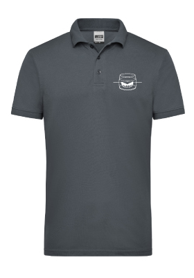 Pánské pracovní tričko Polo "Glass line" carbon